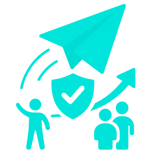 Fast and safe audience growth through mass messaging and invites in Telegram