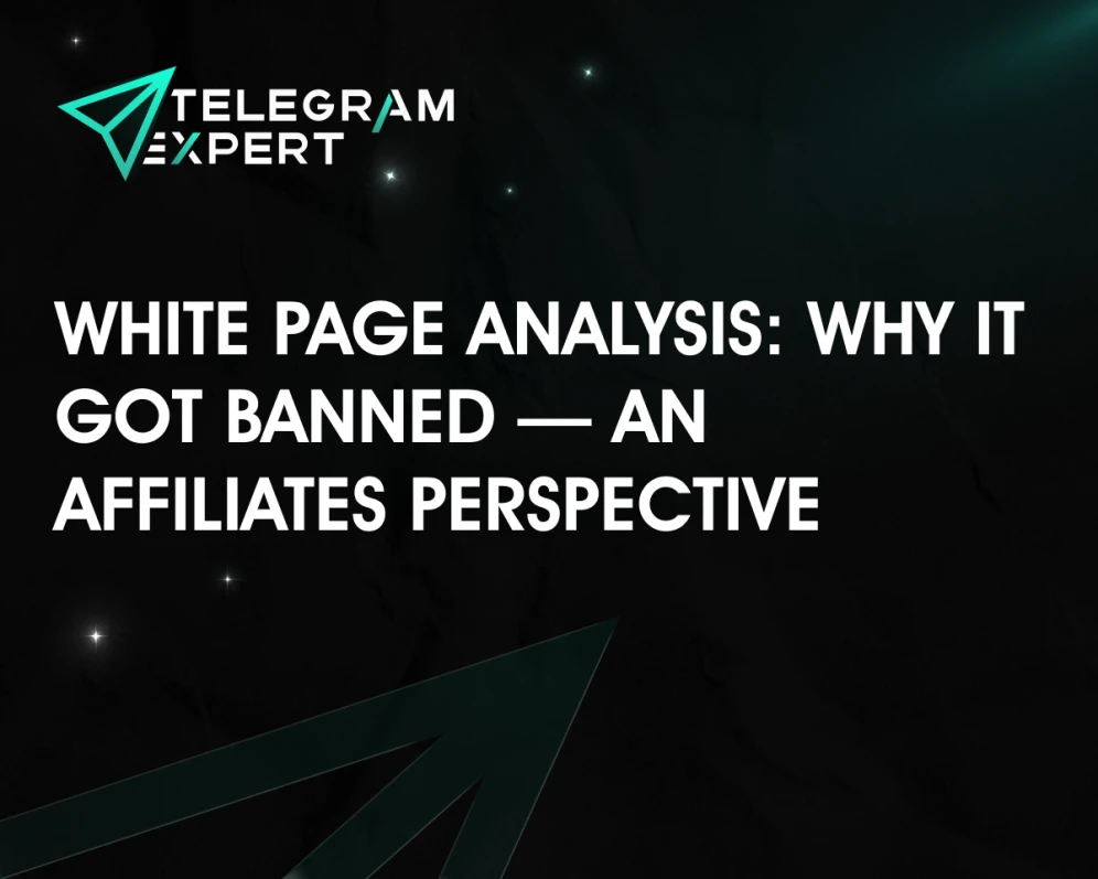 White page analysis: why it got banned —