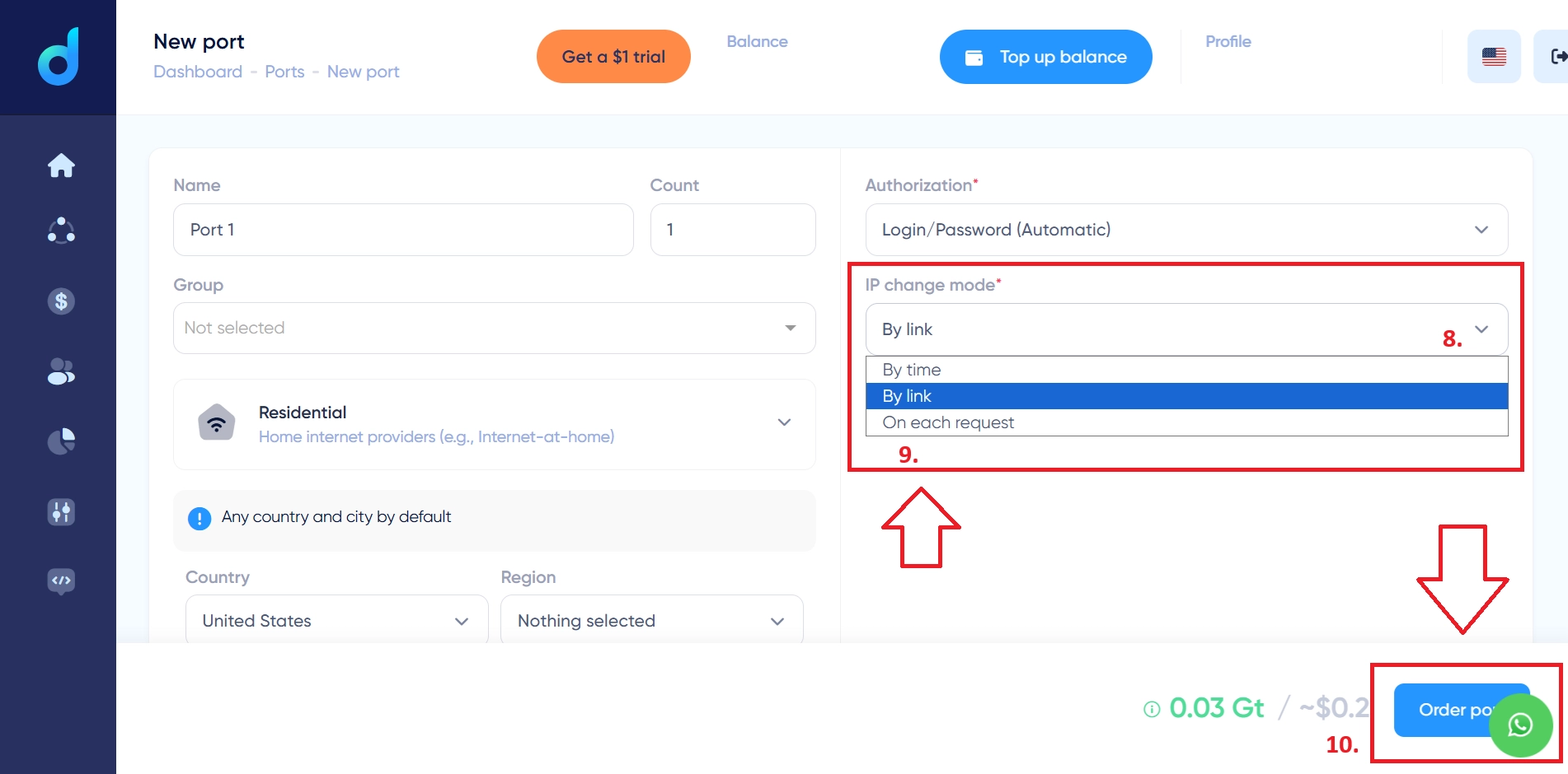 8-choose-ip-change-mode-from-three-types-in-the-li